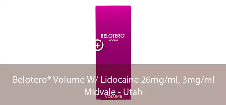 Belotero® Volume W/ Lidocaine 26mg/ml, 3mg/ml Midvale - Utah