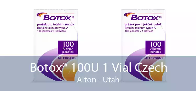 Botox® 100U 1 Vial Czech Alton - Utah