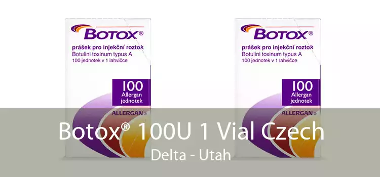 Botox® 100U 1 Vial Czech Delta - Utah