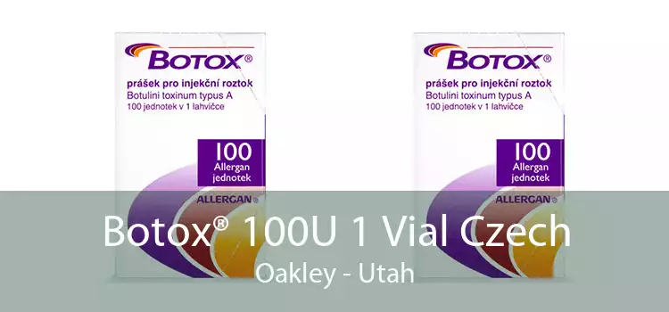 Botox® 100U 1 Vial Czech Oakley - Utah