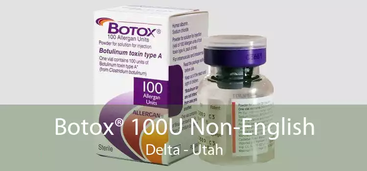 Botox® 100U Non-English Delta - Utah
