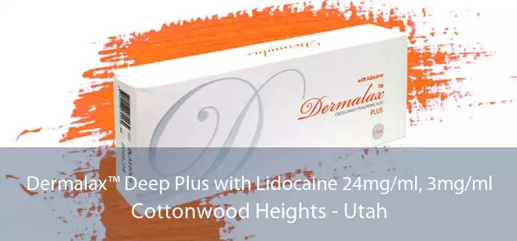 Dermalax™ Deep Plus with Lidocaine 24mg/ml, 3mg/ml Cottonwood Heights - Utah