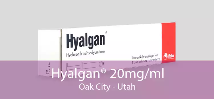 Hyalgan® 20mg/ml Oak City - Utah
