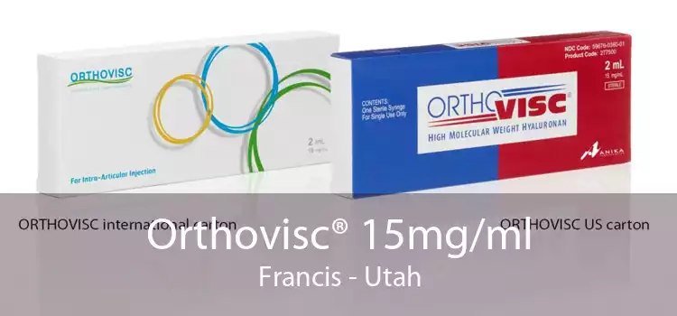Orthovisc® 15mg/ml Francis - Utah