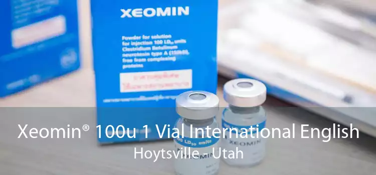 Xeomin® 100u 1 Vial International English Hoytsville - Utah