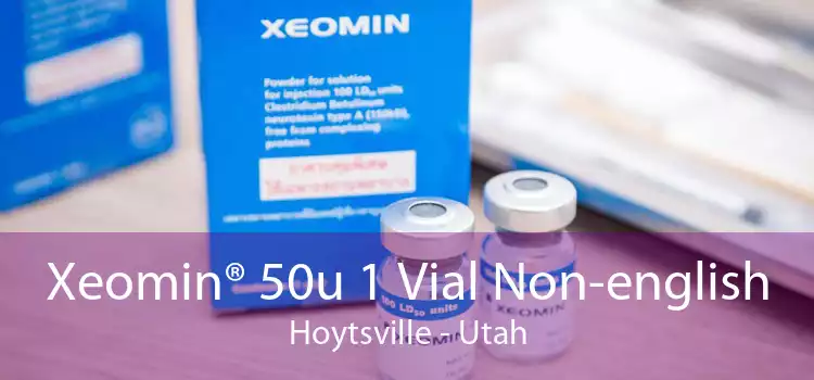 Xeomin® 50u 1 Vial Non-english Hoytsville - Utah