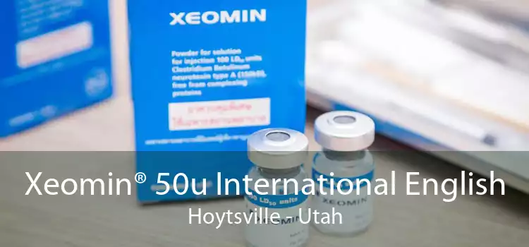 Xeomin® 50u International English Hoytsville - Utah
